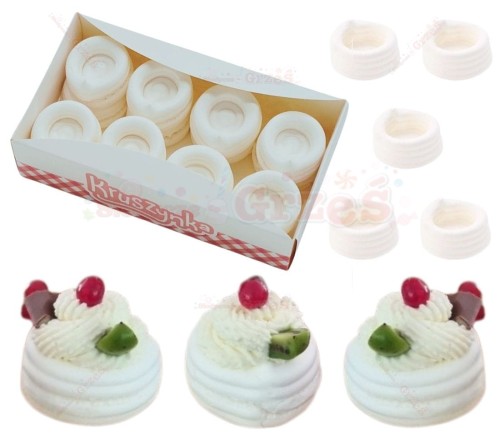 Mini korpusy bezowe 4cm-16szt MONOPORCJE Pavlova Kruszynka