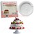 Krążki bezowe do tortów 27cm 2szt | BEZA Pavlova - tort bezowy Kruszynka