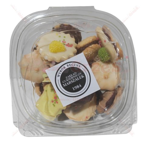 mieszanka kruchych ciastek - ręcznie robione MIX SMAKÓW 500g Marszałek