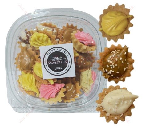 ciastka kruche BABECZKI ręcznie robione MIX SMAKÓW 500g Marszałek