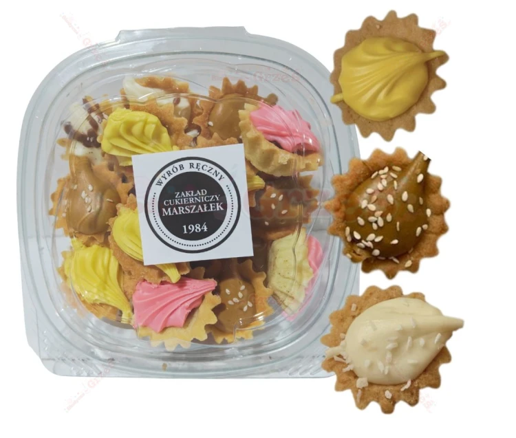 ciastka kruche BABECZKI ręcznie robione MIX SMAKÓW 500g Marszałek