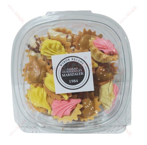 ciastka kruche BABECZKI ręcznie robione MIX SMAKÓW 500g Marszałek