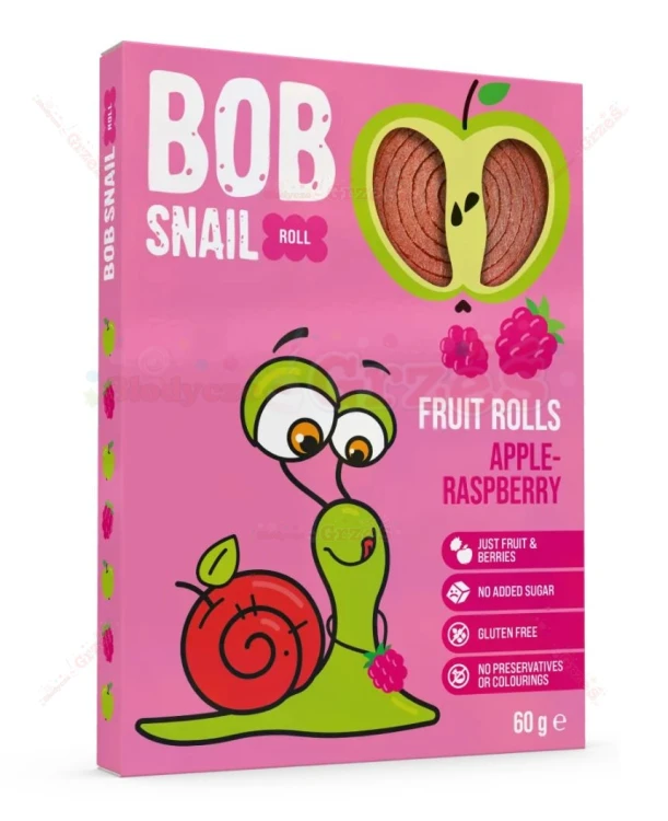 Przekąska owocowa rolls JABŁKO-MALINA 60g Bob Snail