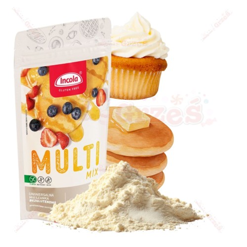 Mix uniwersalny bezglutenowy - mieszanka uniwersalna do wypieków 500g Incola