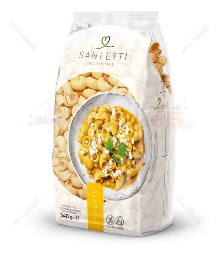 Makaron bezglutenowy PIPETTE KOLANKA 340g Sanletti Incola