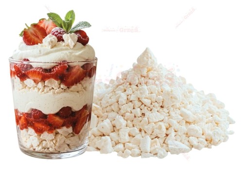 Łom bezowy - Bezy łamane- idealne do deserów i produkcji lodów 1kg  Kruszynka