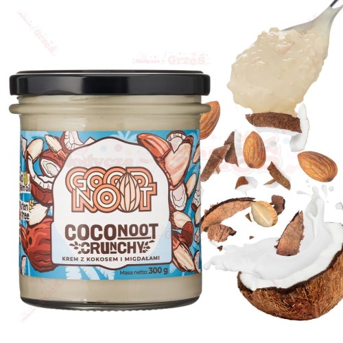 Chrupiący krem z kokosem i migdałami Coconut  300g Good Noot