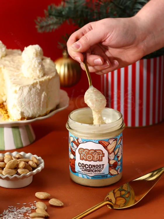Chrupiący krem z kokosem i migdałami Coconut  300g Good Noot