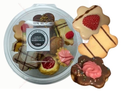 mieszanka kruchych ciastek - ręcznie robione MIX SMAKÓW 500g Marszałek