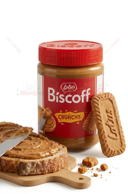 krem Lotus biscoff CRUNCHY - ciasteczkowy krem do smarowania 380g