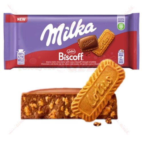 czekolada Milka LOTUS Biscoff 90g Milka