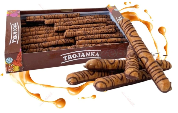 Chrupki kukurydziane w polewie TOFFI 1,5kg Trojanka