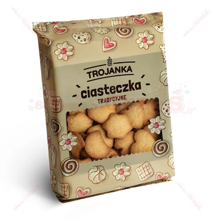 Mieszanka Piko - kruche herbatniki dekorowane cukrem 400g Trojanka