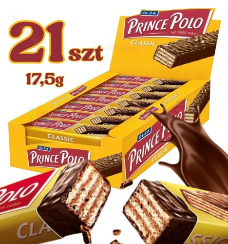 Prince polo classic 17,5g x 21szt  Olza Mondelez