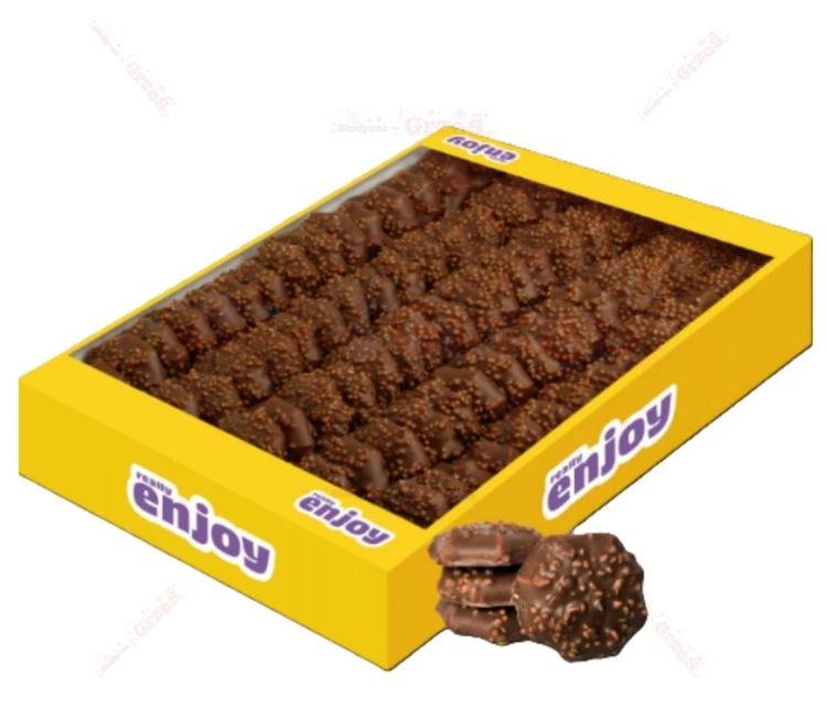 ciasteczka CHRUMI w polewie mlecznej 1,5kg Really Enjoy OB Sweets