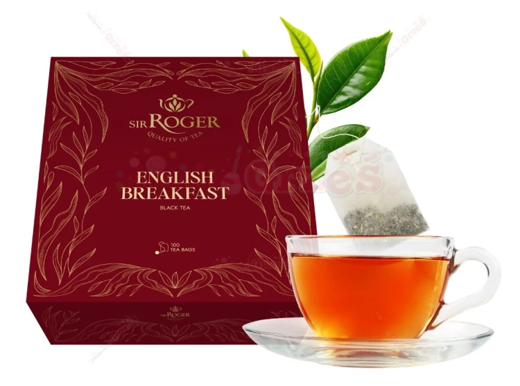 herbata czarna ENGLISH BREAKFAST 100 torebek*1,75g Sir Roger