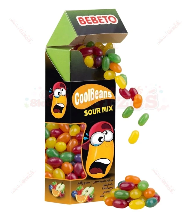 Bebeto żelki FASOLKI Cool beans TROPIC MIX 30g Odra