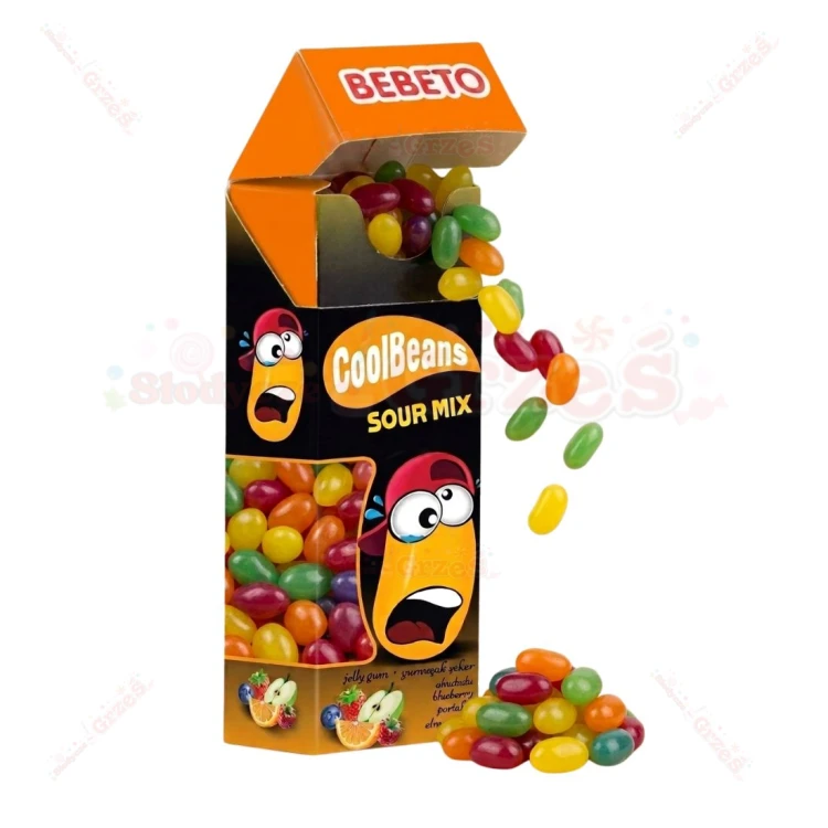 Bebeto żelki FASOLKI Cool beans SOUR MIX 30g Odra