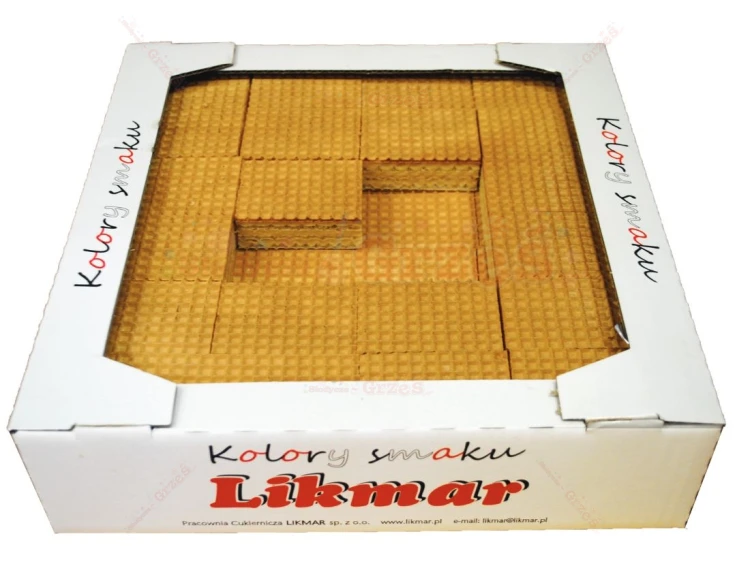 Pischinger krówkowy - wafle przekładane kremem 2kg Likmar