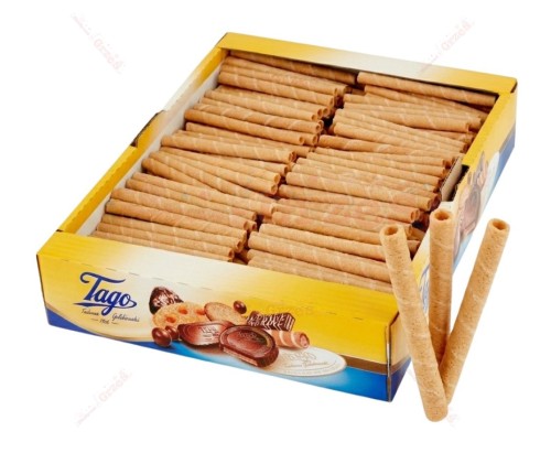 Rurki waflowe PUSTE  - słodka RURKA pusta  do deserów 1kg Tago