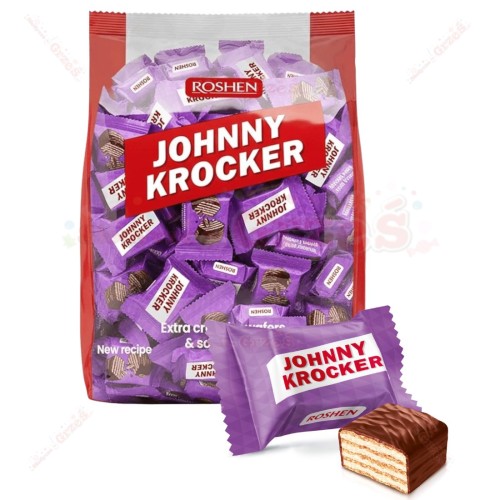Johny Krocker milk - wafelki MLECZNE 1kg Roshen