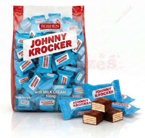 Johny Krocker coco- wafelki KOKOSOWE 1kg Roshen