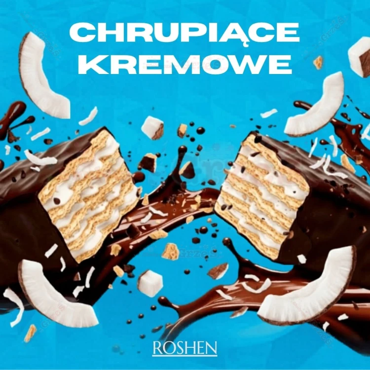 Johny Krocker coco- wafelki KOKOSOWE 1kg Roshen
