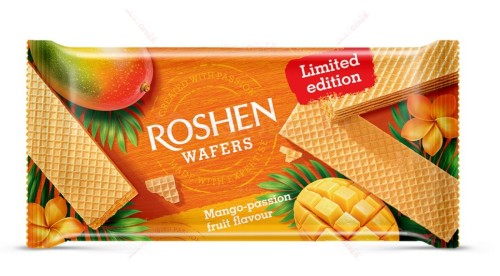 wafelki MANGO-MARAKUJA limitowana edycja LATO 216g Roshen