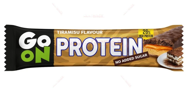 Go On baton PROTEIN tiramisu BEZ CUKRU 24*45g Sante