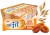 ciastka FIT zbożowe z morelą BEZ CUKRU 20*50g Sante