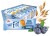 ciastka FIT zbożowe jagodowe BEZ CUKRU 20*50g Sante