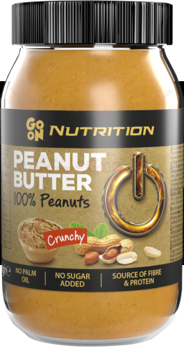 Go On PEANUT BUTTER crunchy, chrupiące masło orzechowe 900g Sante