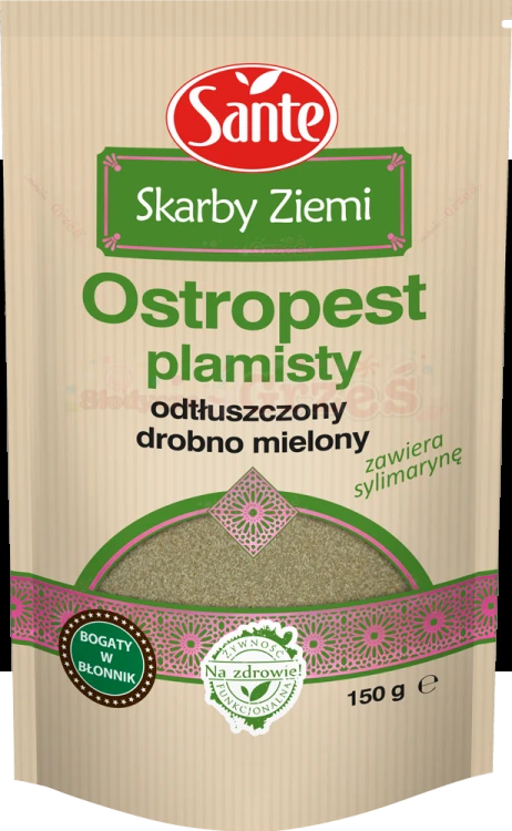 OSTROPEST plamisty drobno MIELONY 150g Skarby Ziemi Sante