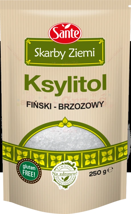KSYLITOL cukier brzozowy ZAMIAST CUKRU 250g Skarby Ziemi Sante