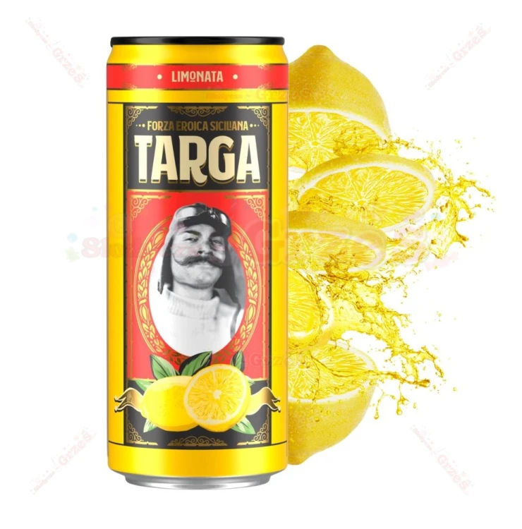 Targa Limonata - WŁOSKA lemoniada gazowana CYTRYNOWA 330ml