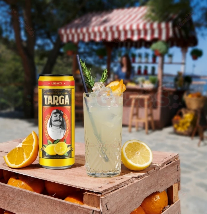 Targa Limonata - WŁOSKA lemoniada gazowana CYTRYNOWA 330ml