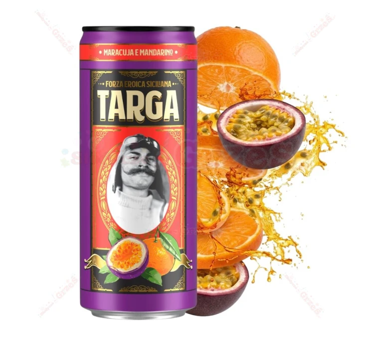 Targa marakuja-mandarynka WŁOSKA lemoniada gazowana 330ml