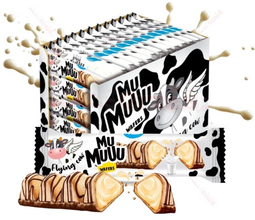 Baton Mu Muuu z kremem mlecznym 65szt*22g Aim Foods