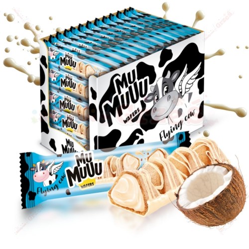 Baton Mu Muuu  z kremem kokosowym 65szt* 22g Aim Foods