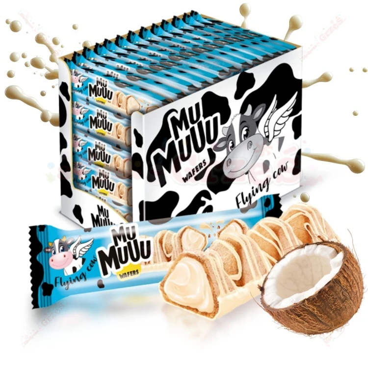 Baton Mu Muuu  z kremem kokosowym 65szt* 22g Aim Foods