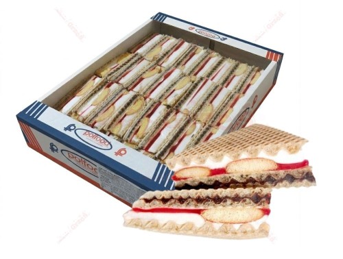Pischinger biszkoptowy - wafle z pianką, galaretką i biszkoptami 2,1kg Polfood