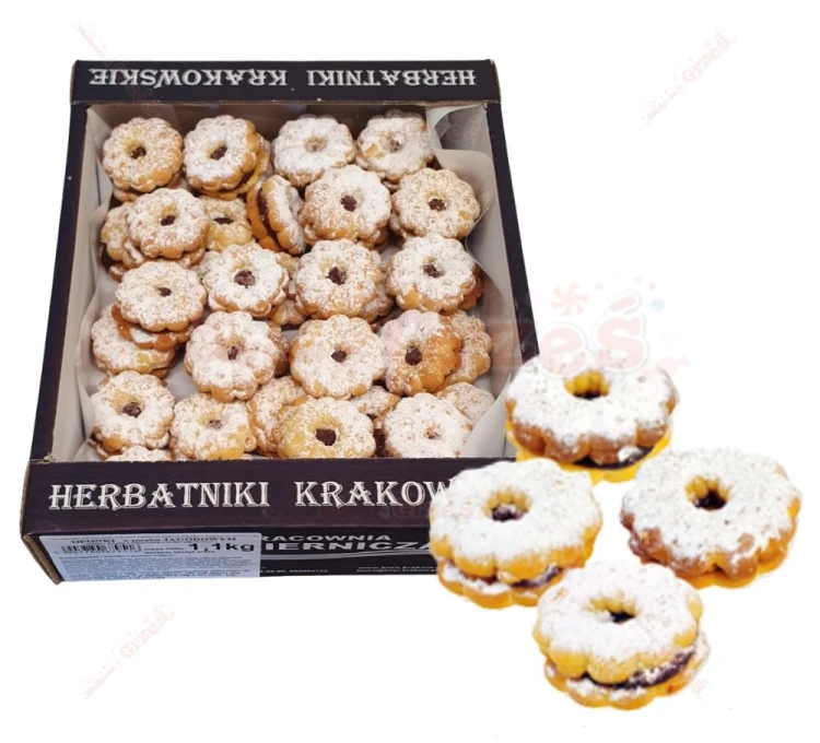Ciastka kruche OPONKI JAGODOWE  1,1kg  Cukiernia KMN