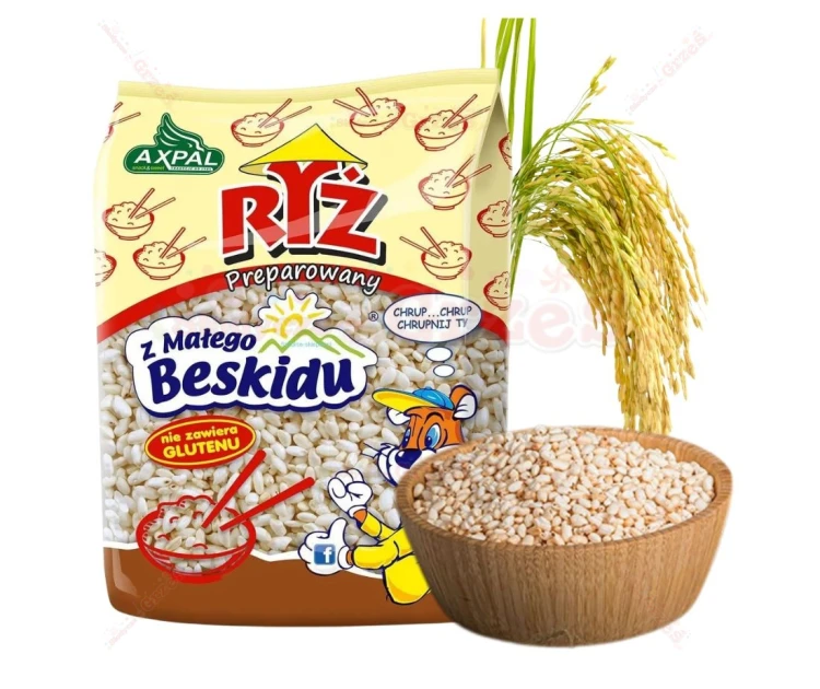 RYŻ preparowany chrupiący 140g Axpal