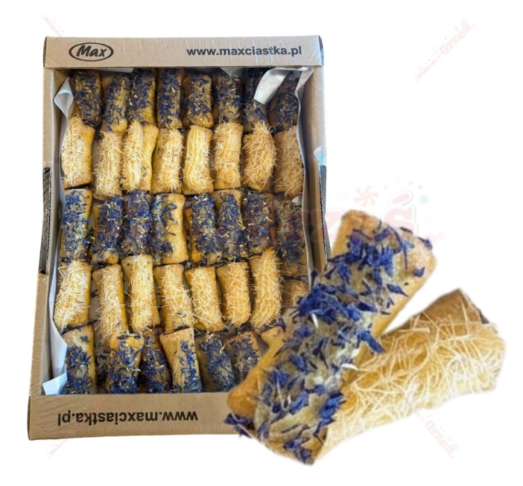 Bławatki - ciastko francuskie z jagodą i twarogiem 1.3kg MAX