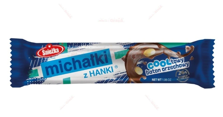 Michałki z Hanki BATON orzechowy 36g*30szt