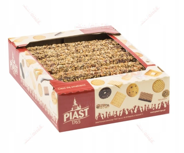 Rurki orzechowe - rurki waflowe z nadzieniem orzechowym 1,3kg Piast