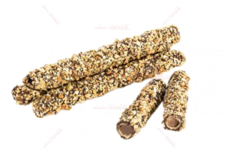 Rurki orzechowe - rurki waflowe z nadzieniem orzechowym 1,3kg Piast