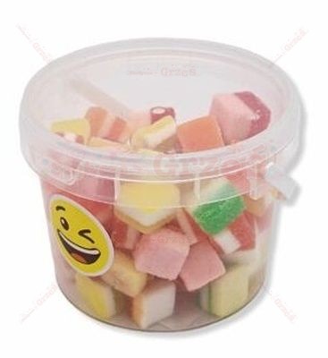 Pianko-galaretki owocowe w cukrze  - Kostki galaretki z pianką 350g Hello Jelly
