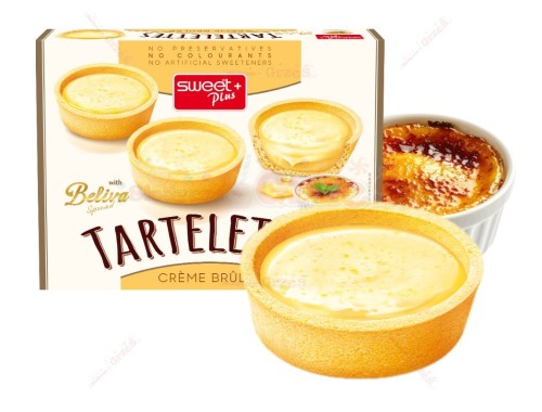 Tartaletki z kremem CREME BRULLE 150g Sweet Plus