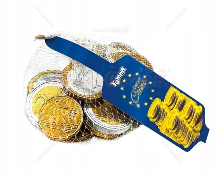 Czekoladowe monety Euro  96g Yummy Millano
